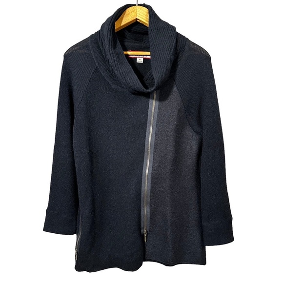 BEYOND THREADS Relaxed Alpaca & Wool Knit Cowl Neck Sweater - Picture 1 of 9
